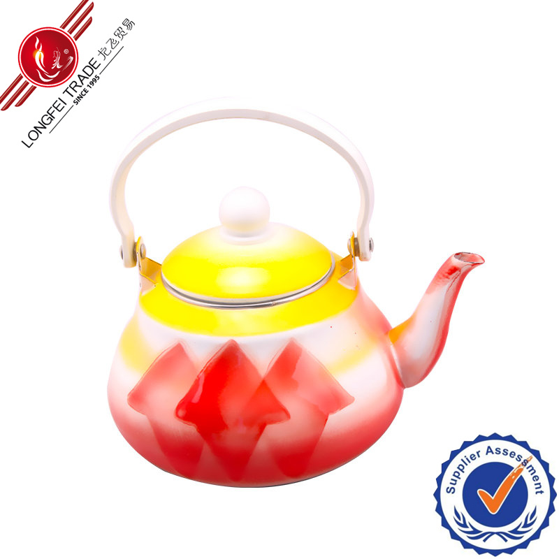 Durable Enamel Teapot with Bakelite Handle