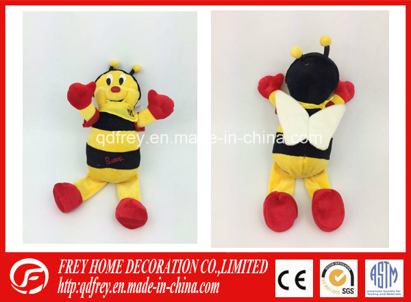 Plush Bee Toy for Christmas Gift