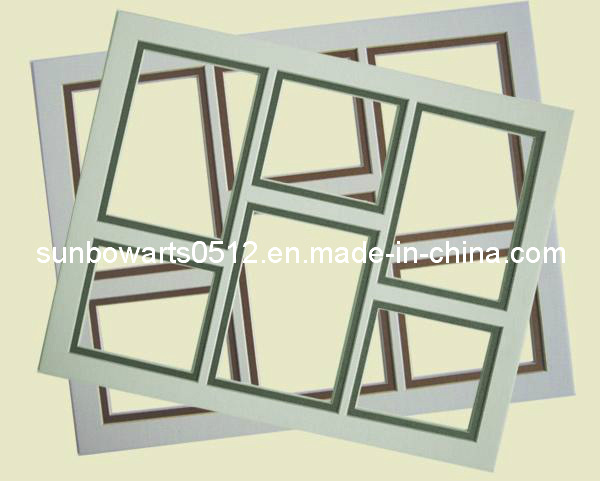 Picture Frame- Multi Opening Double Layer Frame Mat