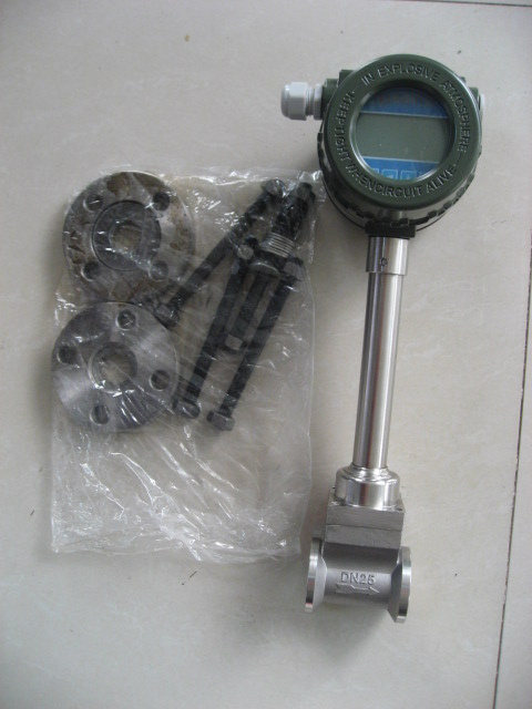 wafer type vortex flow meter