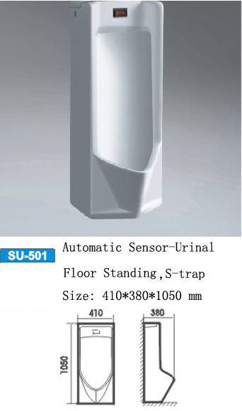 Automatic Sensor-Urinal / Wall Mounted Urinals / Stand-Hung Urinal (SU-501) 