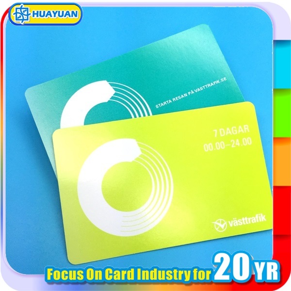 MIFARE Ultralight Thin Paper E Ticket Smart Card for Metro