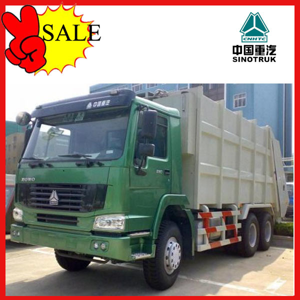 Chinese Cnhtc HOWO 10 Wheel 6X4 Garbage Compactor Truck