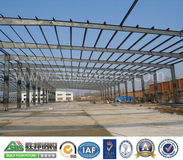 Professional Design Prefabricated Steel Structure Building Made by H Beam