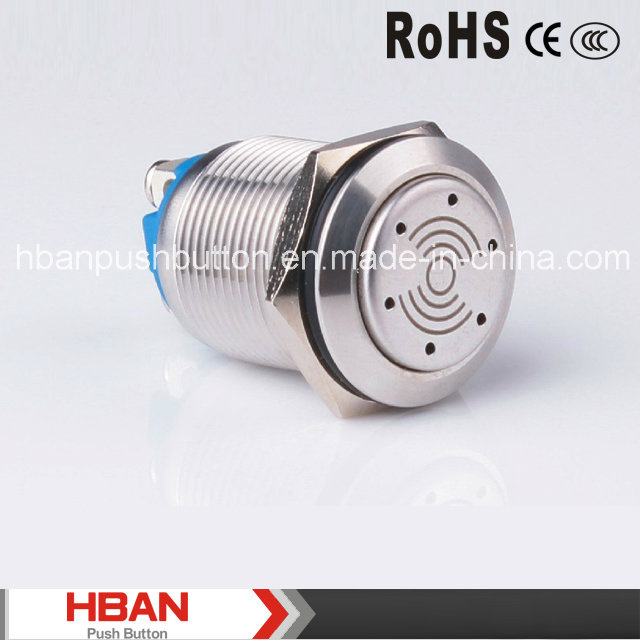 (19mm) Screw Terminal IP50 Can Illumination 12V Buzzer