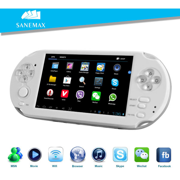 Latest 5 Inch Android Handle Games Console with Video Chat