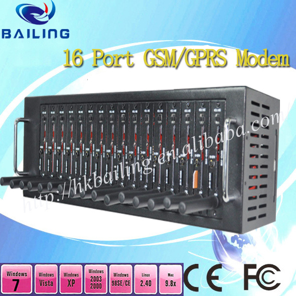 GSM/GPRS Bulk SMS USB Modem Pool with New Q2406 850/900/1800/1900MHz