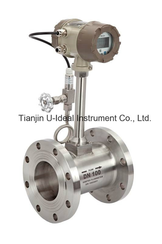 Vortex Flow Meter (Intelligent with temperature and pressure compensation)