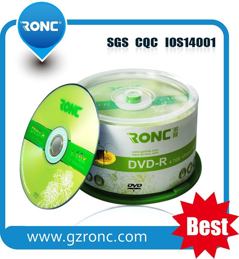 Best Price Blank DVD+R DVD-R Grade a+ 16X 8X