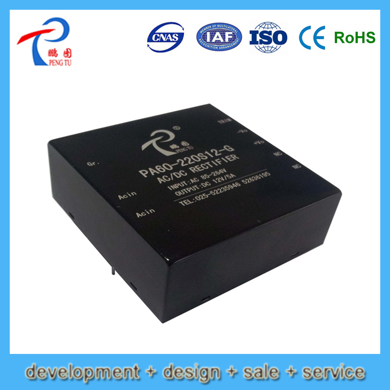 Power Supply AC DC for Single Output 60W 5V 9V 12V 15V 24V