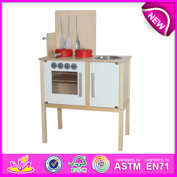 New Product Wooden Kitchen Toy for Kids, Wooden Toy Pretend Kitchen Toy for Children, Role Play Toy Kitchen Toy for Baby W10c087