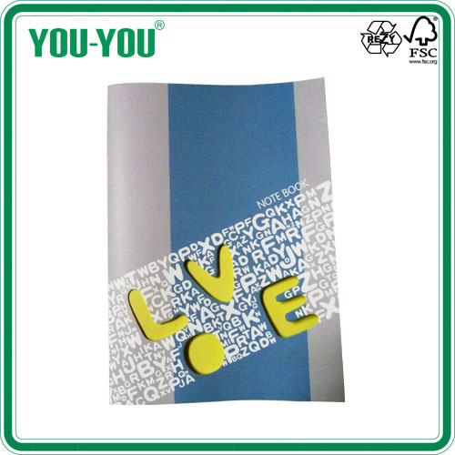 Paper Notebook, Sewn Bound Notebook, School Exercise Book