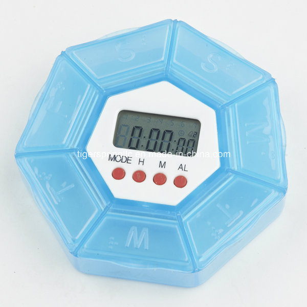 Weekly Plastic Pill Box Timer