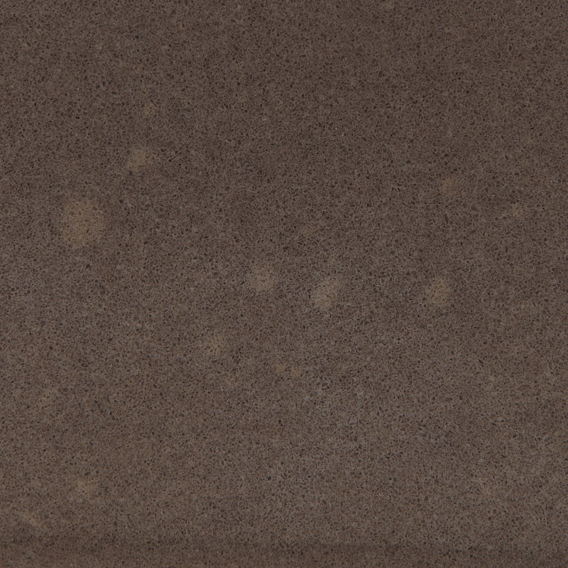 Brown Color Artificial Quartz Stone for Kitchen Furniture