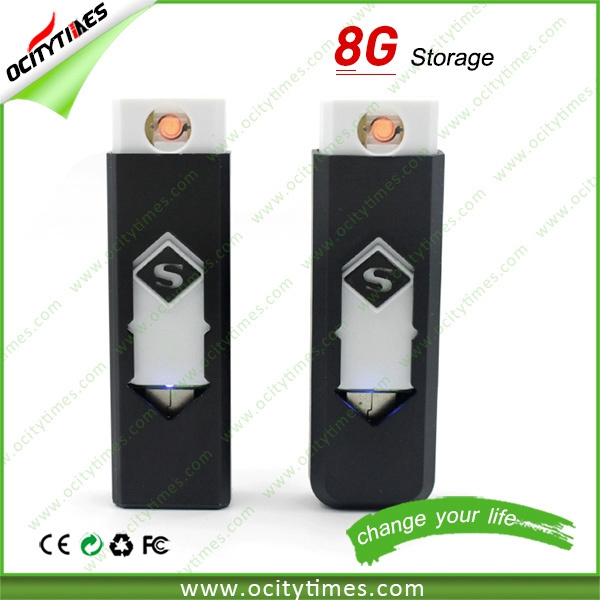 Hottest USB Cigarette Lighter/ USB Lighter with 8GB USB Flash Drive