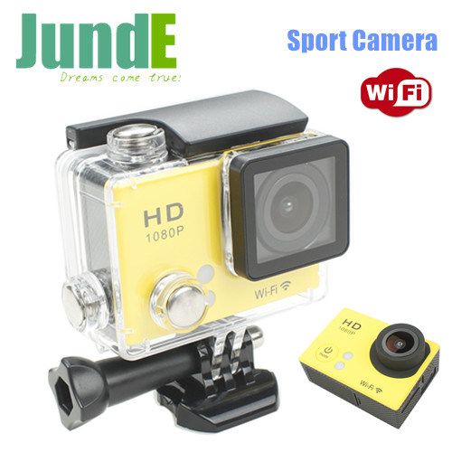 Mini Sport Action Camera with WiFi Function and 140 Degrees Viewing Angle