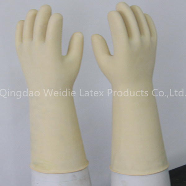 Work Safety Industrial Rubber Glove/Rubber Latex Gloves