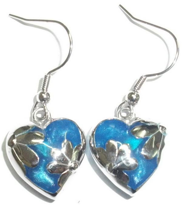 Enamel Earring