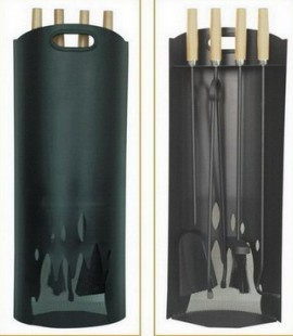 Fire Pattern Fireplace Tool Set