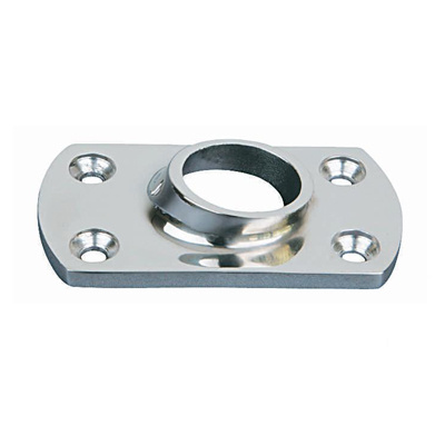 Deck Hardware 45 Degree Weldable Rectangular Base