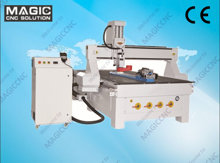 CNC Woodworking Machinery with The Axis of Rotation