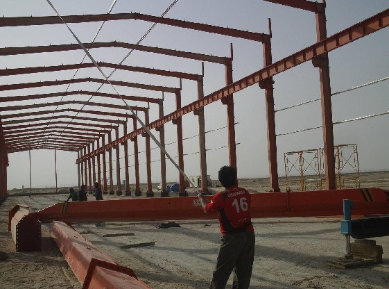 2015 Prefabricated Large Spanhigh Quality Low Cost Steel Structure for Warehouse with Easy Installatio