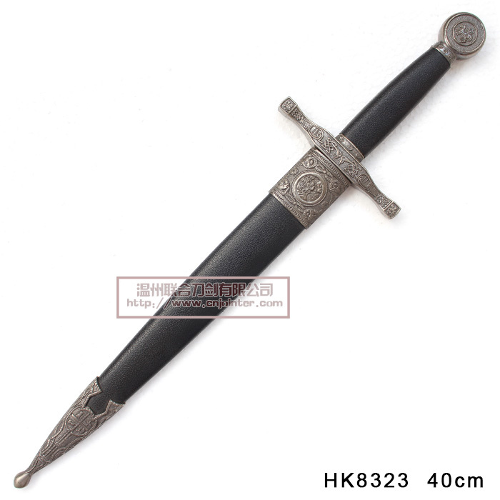 Western Historical Daggers King Arthursword Dagger Stainless Steel Town House Decoration Sword European Dagger The Film and Television Arts and Crafts Daggers