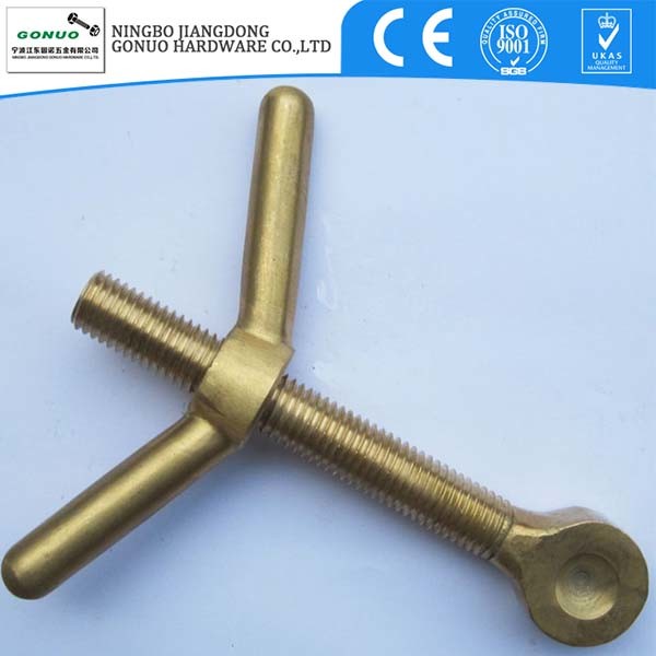 Brass Wing Bolt with Nut