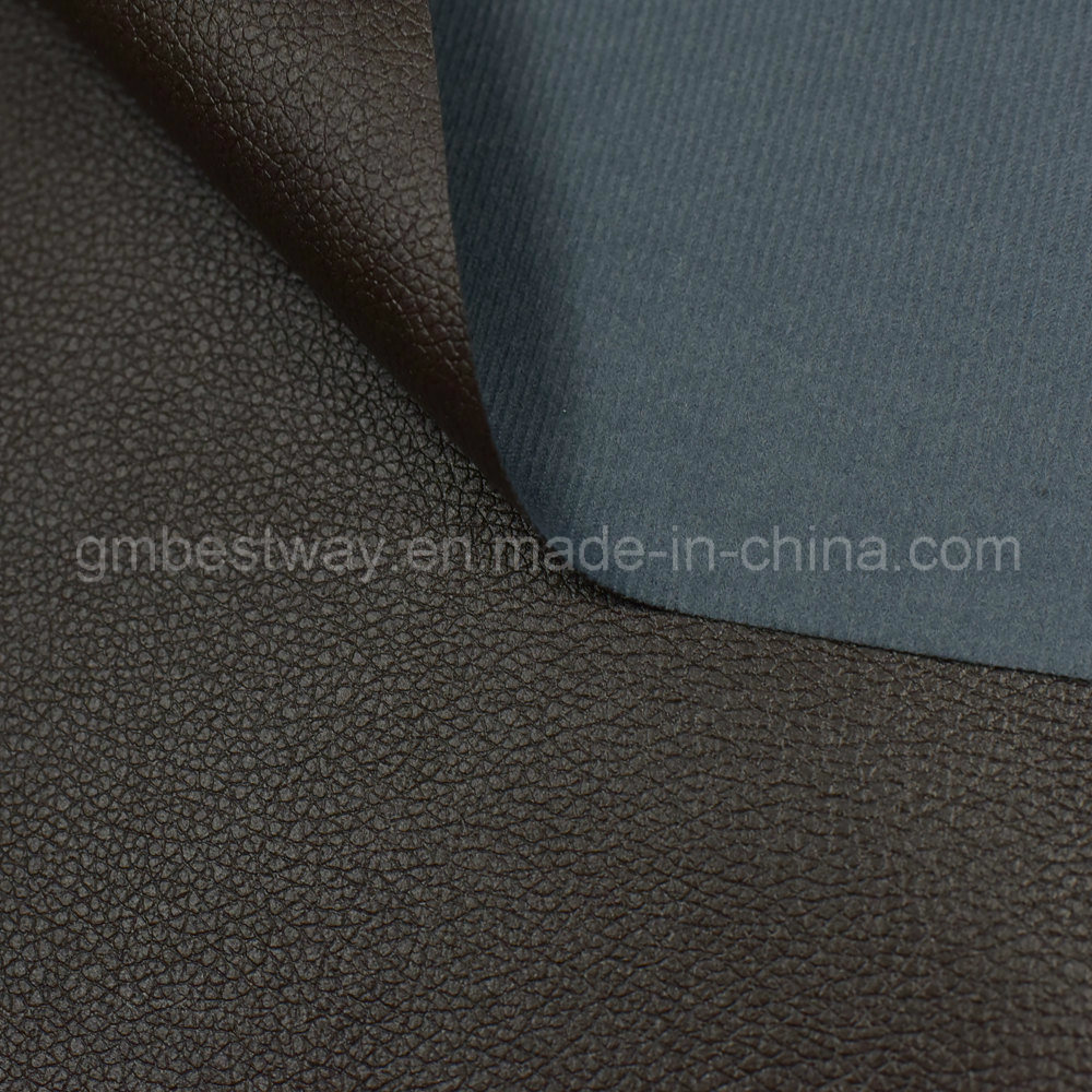 Classic Brown Color Leather for Sofa SA053