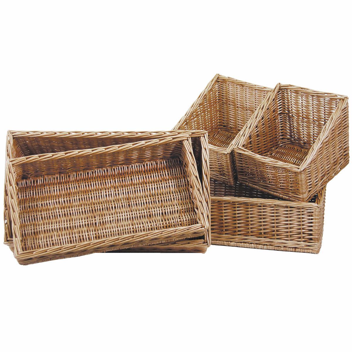 Handmade Custom Outgoing Willow/Wicker/Bamboo Basket