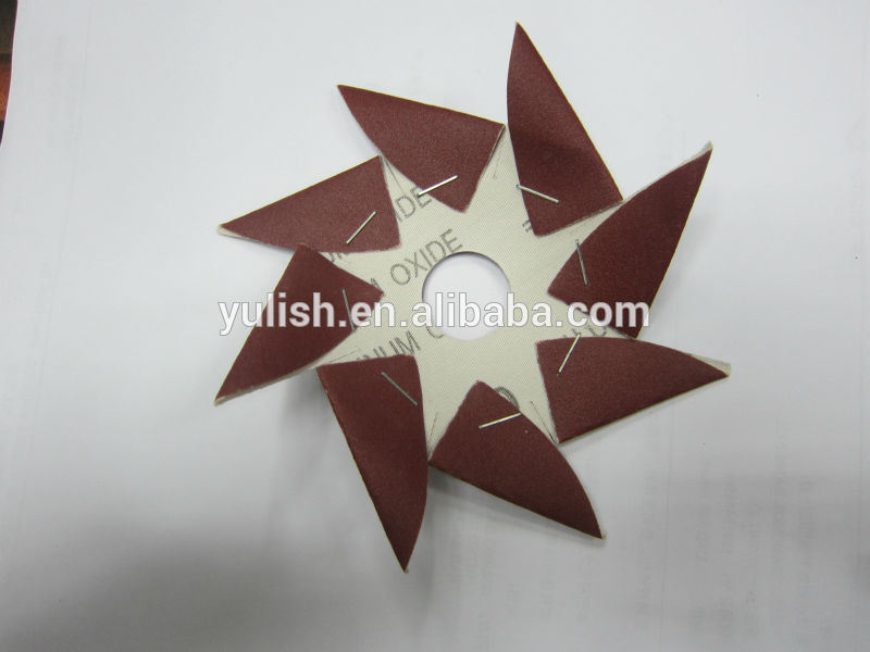 Wet and Dry Abrasive Paper with Eight Stars