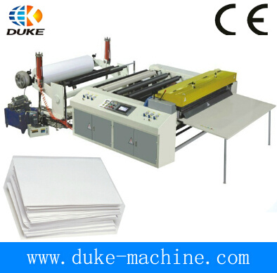 Dkhhjx-1300 Two Rolls High Capacity Office A3 A4 Paper Roll Cutter Machinery