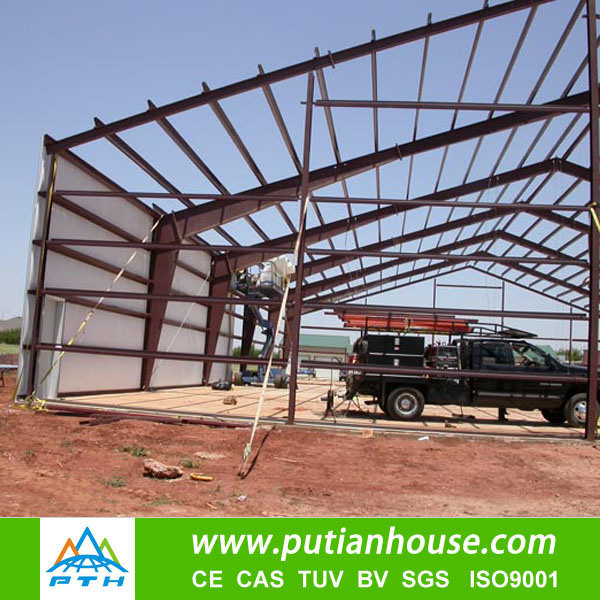 2015 High Quality Fabricated Steel Structure for Warehouse with Easy Installation From Pth
