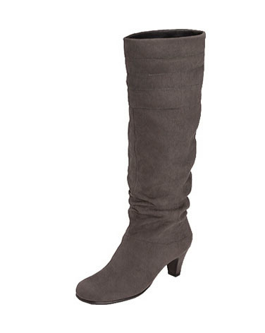Running Play Women Long Boots with Low Heel.