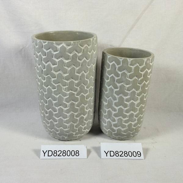 Nursery Pots with Cement Material Suitable for Garden