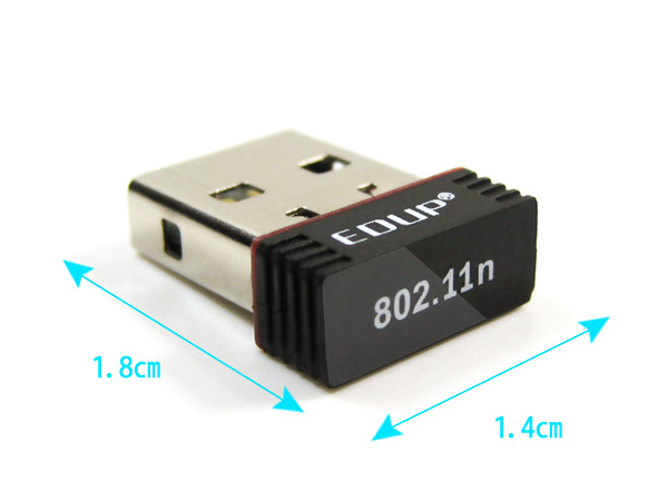 WiFi Adapter LAN Adapter Wireless LAN Card USB Wireless USB Adapter Wireless USB Card WiFi Card Nano Card (EP8508N)