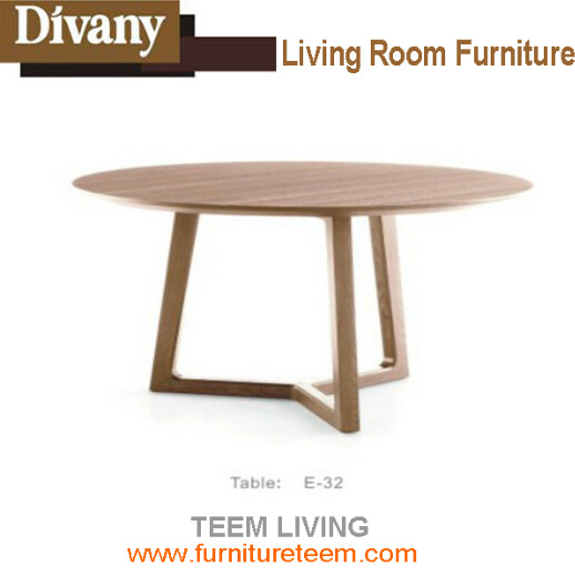 Solid Wood Dining Table Round Table Design
