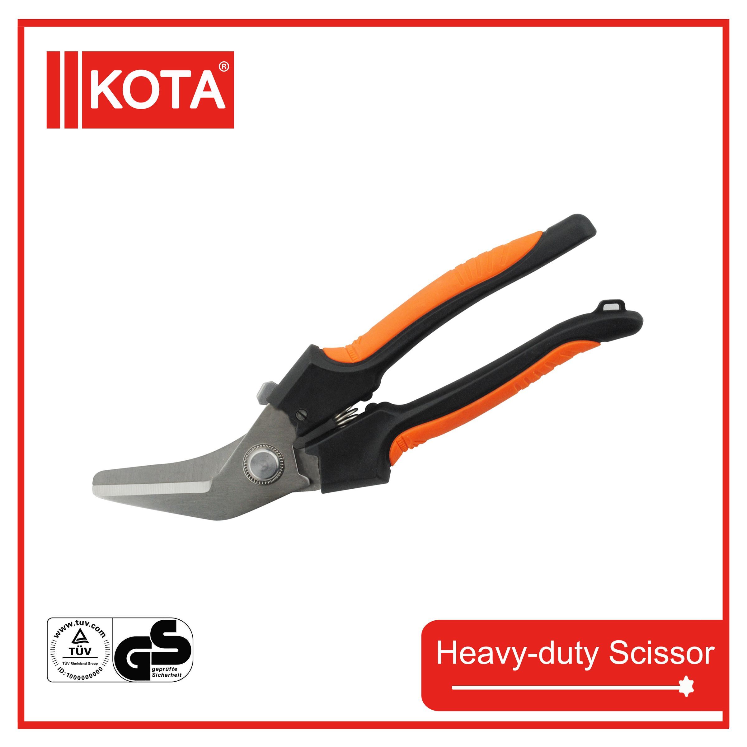 Stainless Steel Electrician's Scissors with PP+TPR Handle