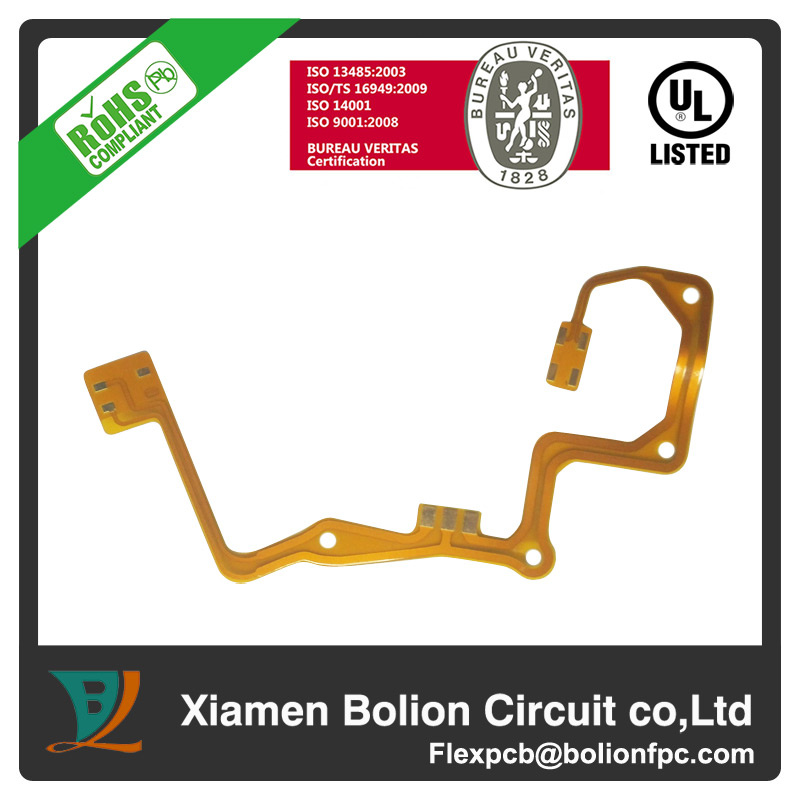 Flexible 1 Layer PCB Board Making Pi Kapton Polymide FPC 82822