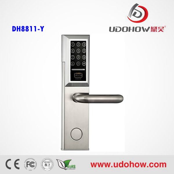 Touch Screen Keypad and RF Card Security Residential Door Lock