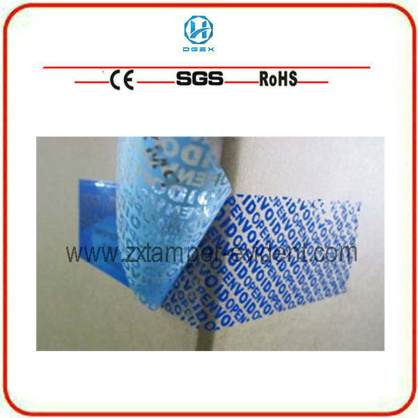 Security Tape Viodopen Custom Packing Tamper Proof Tape