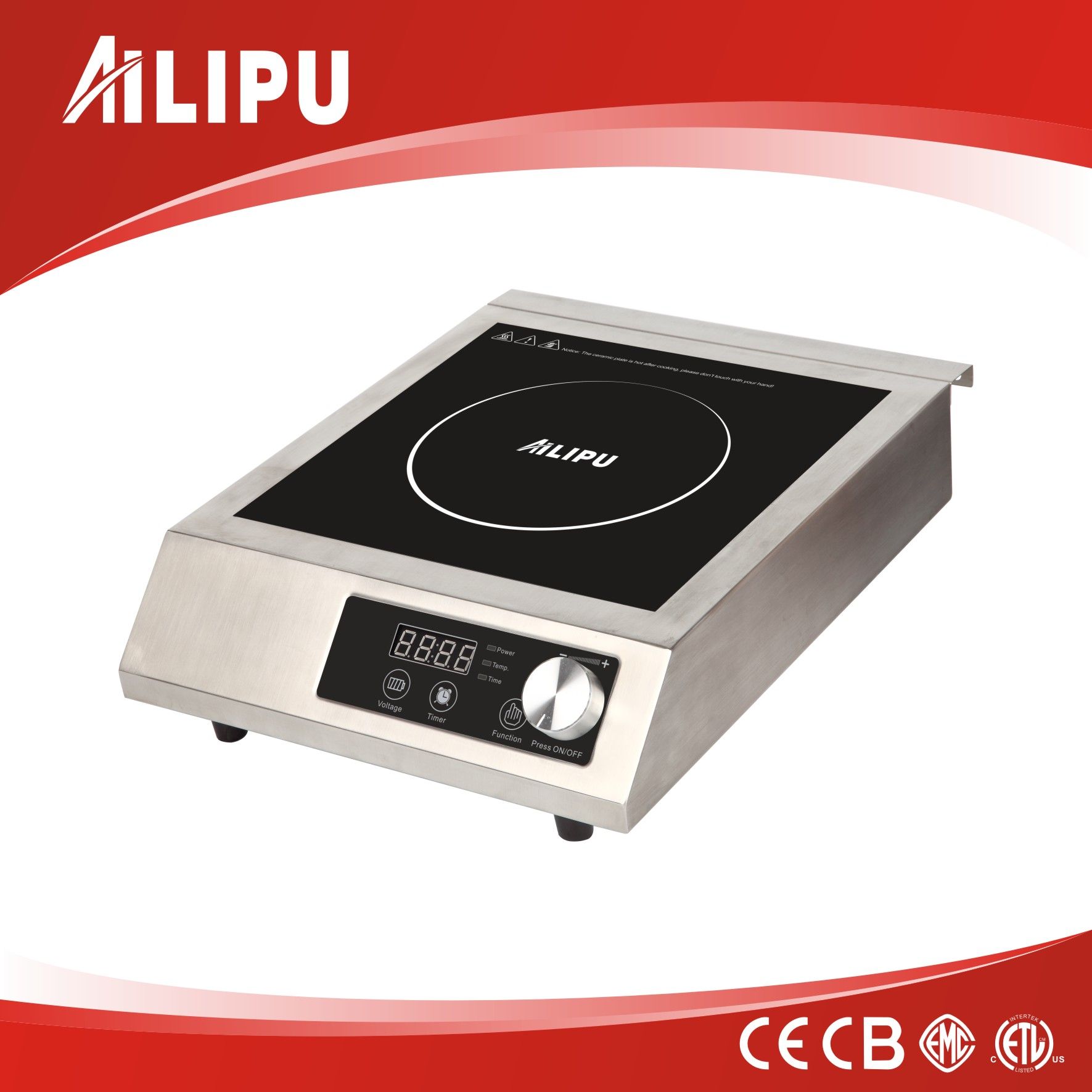 3500W High Power Restaurant Commercial Induction Cooker (SM-A80)