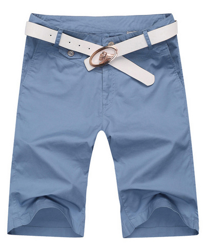Pants Man's Fashion High Quality Cargo Shorts Pants (14503-Lblue)