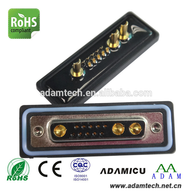 Waterproof Connector 13W3 D-SUB Power High Current Solder Type