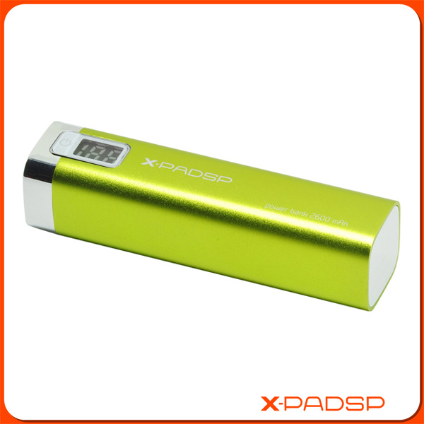 2014 New Digital Display 2600mAh Portable Charger Power Bank (X-2600)