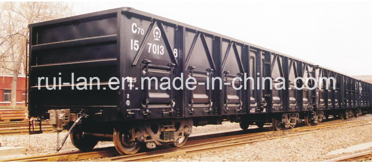 Heavy-Duty and Bogie K6 Open Top Wagon for Railway