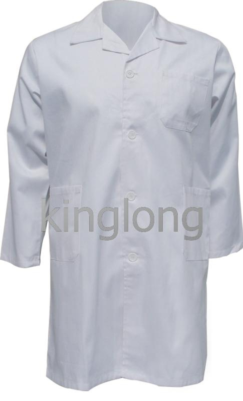 100%Cotton Nice Style Many Pockets Work Wear Lab Coat