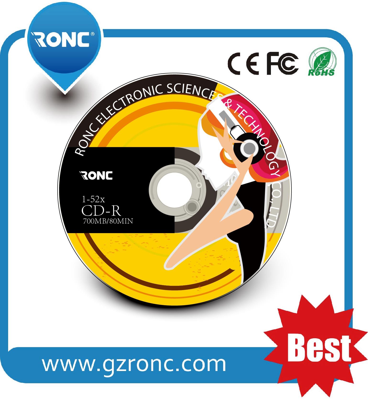 Free OEM Services Blank CD-R
