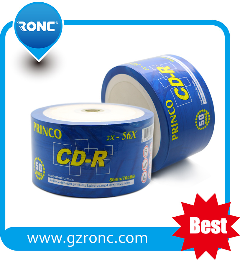 Guangzhou Ronc 52X 700MB Blank Princo CD-R Wholesale in Bulk