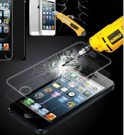 Premium Tempered Glass Screen Protector Film for iPhone 5 5s